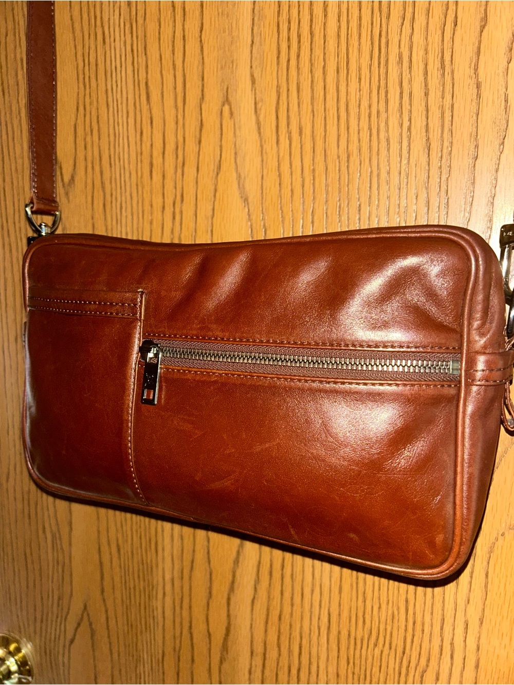 Louis Vuitton crossbody monogram Café defile Irvington bag